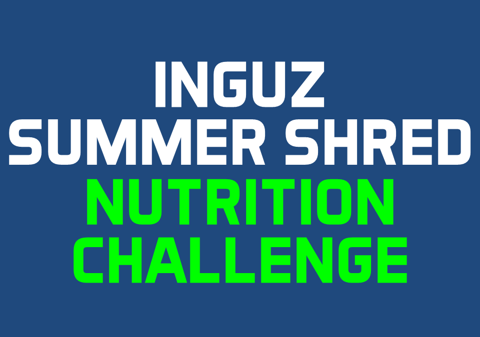 Inguz Summer Shred Nutrition Challenge